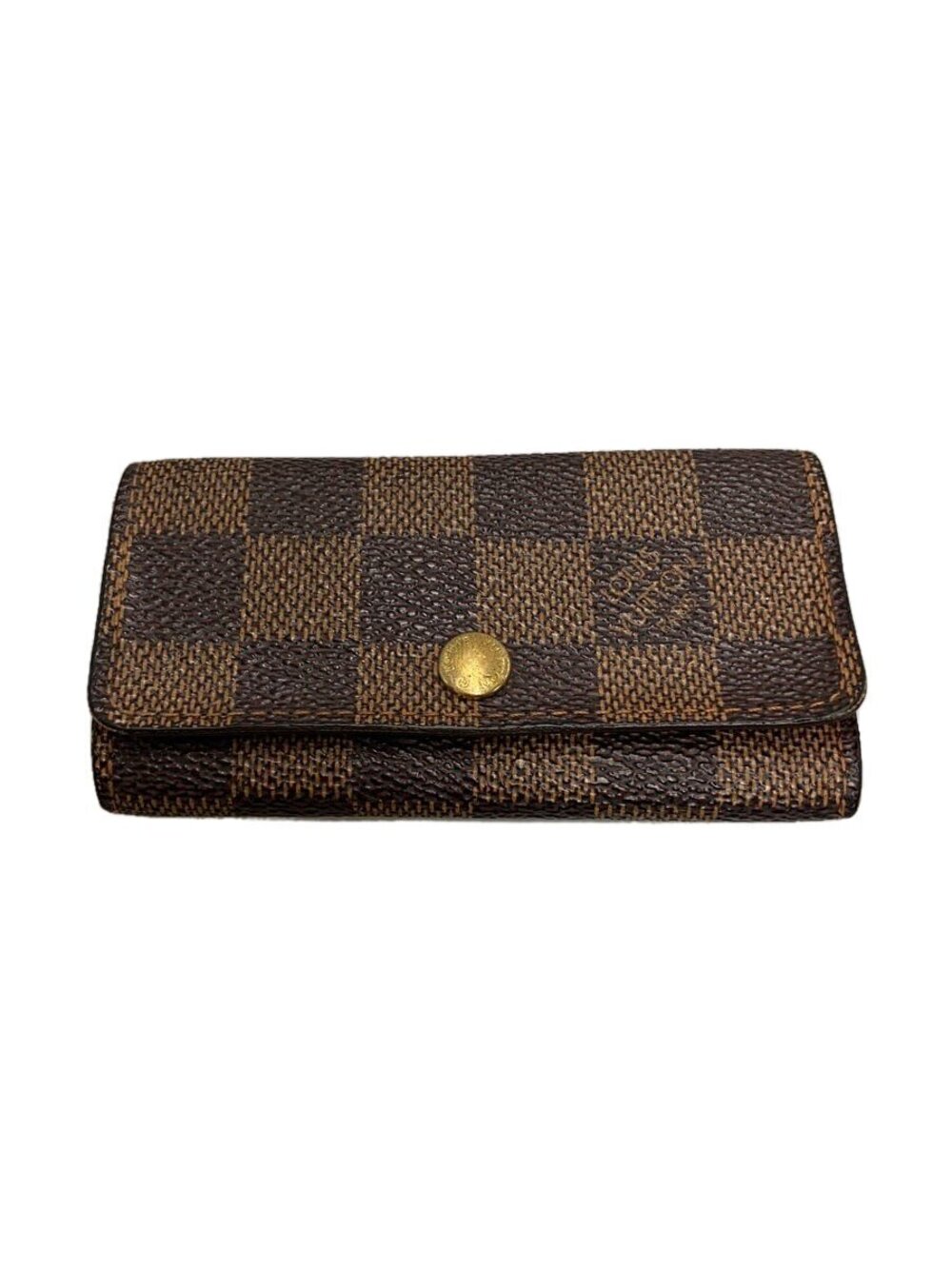 LOUIS VUITTON Multicles Ebene Brown Solid